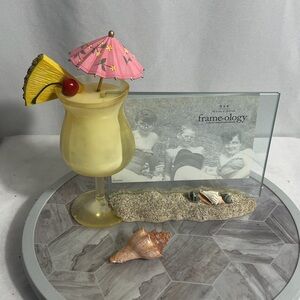 Frameology Piña Colada Photo Frame 6x4 Martini Cocktail Bar Decor Vintage